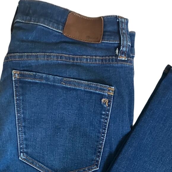 Madewell High Riser Blue Skinny Jeans size 25 - Picture 8 of 9